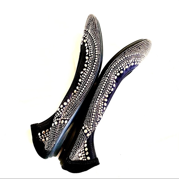 Hush Puppies Chaste Studded Ballet Flats Black - Picture 12 of 13